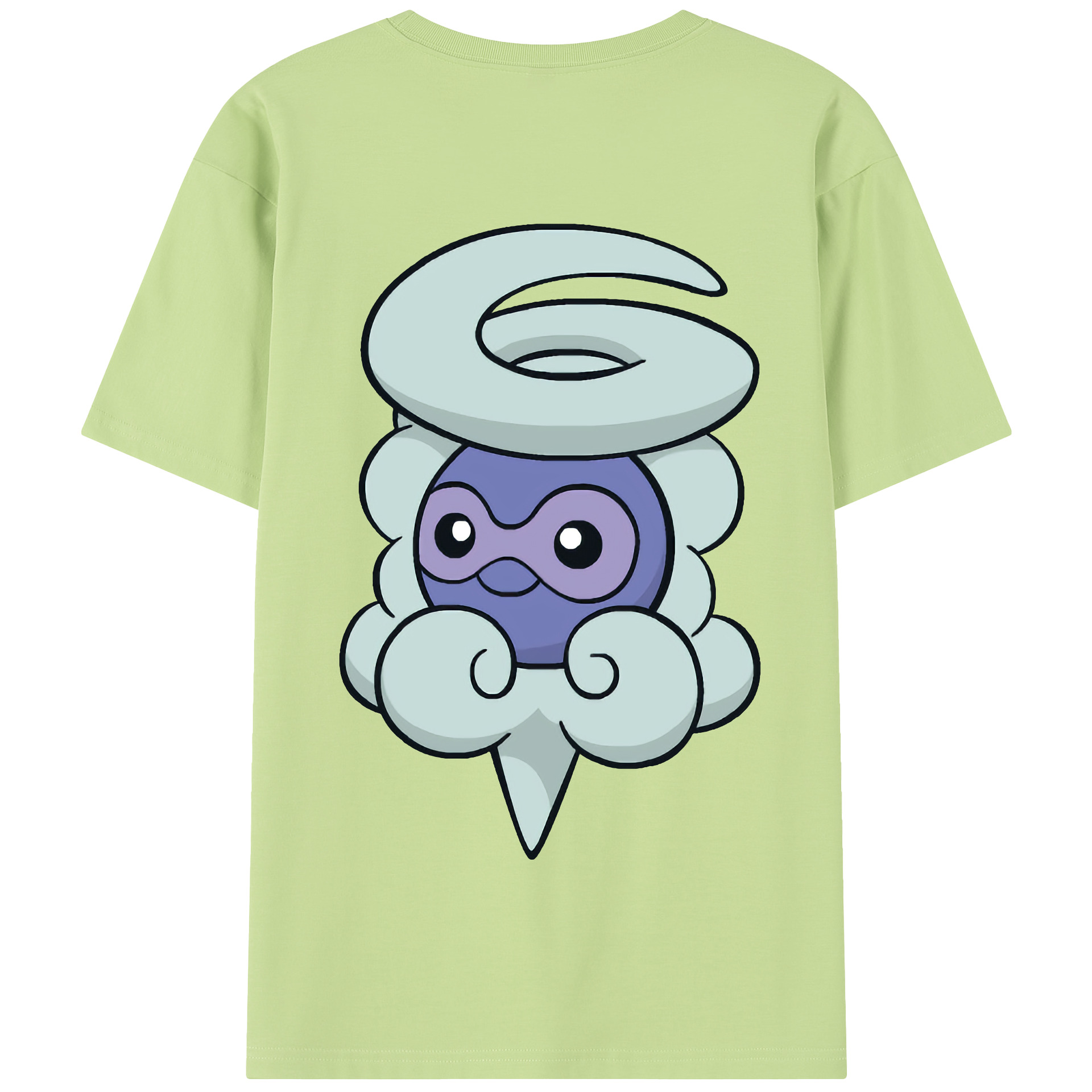 （画像用） ポケットモンスター Pokémon 綿100％半袖Tシャツ（背面プリント）